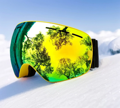 Ski Goggles With Anti-Fog Protection